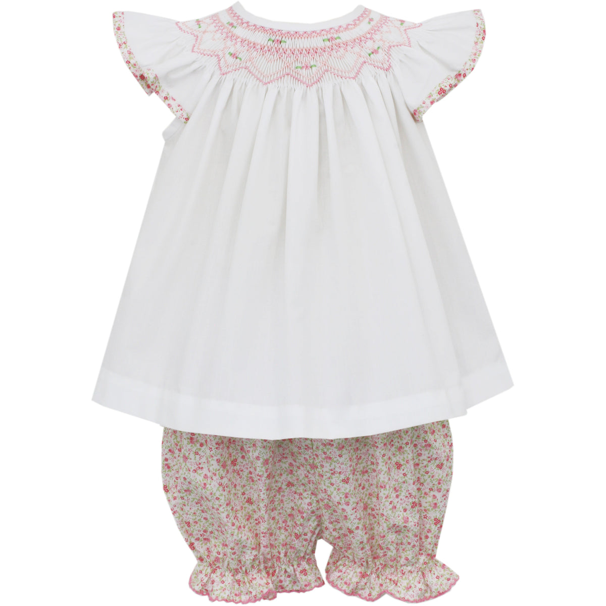 Charlotte Bloomer Set in Pink Floral – Milby’s Just Kids