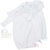 Overlap Shoulder Gown w/ Bow