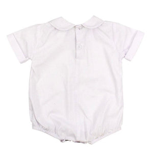 Button Back SS Piped Onesie
