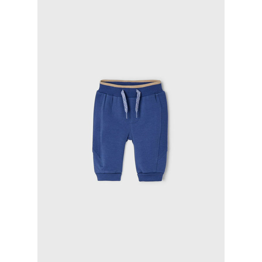 Fleece Basic Trousers- Blue