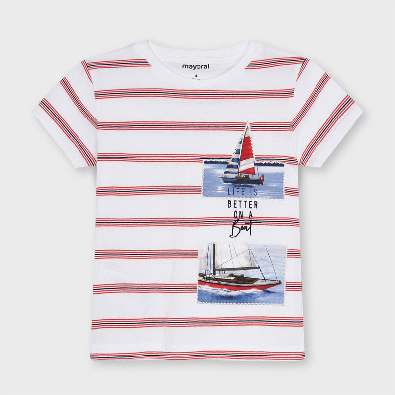 Sailboat & Stripe Shirt