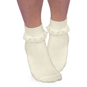 Girls Simplicity Lace Socks