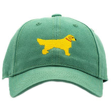 Load image into Gallery viewer, Golden Retriever on Moss Green Hat
