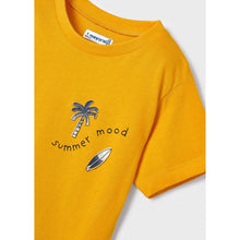 Load image into Gallery viewer, Palm Tree Tee in Mango
