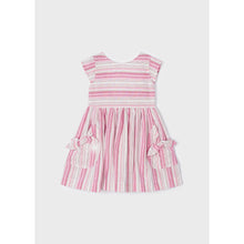 Load image into Gallery viewer, Stripes Dress in Hibiscus
