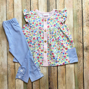 Floral Capri Knit Playset