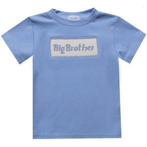 Big Brother Smocked Knit Short Sleeve Shirt