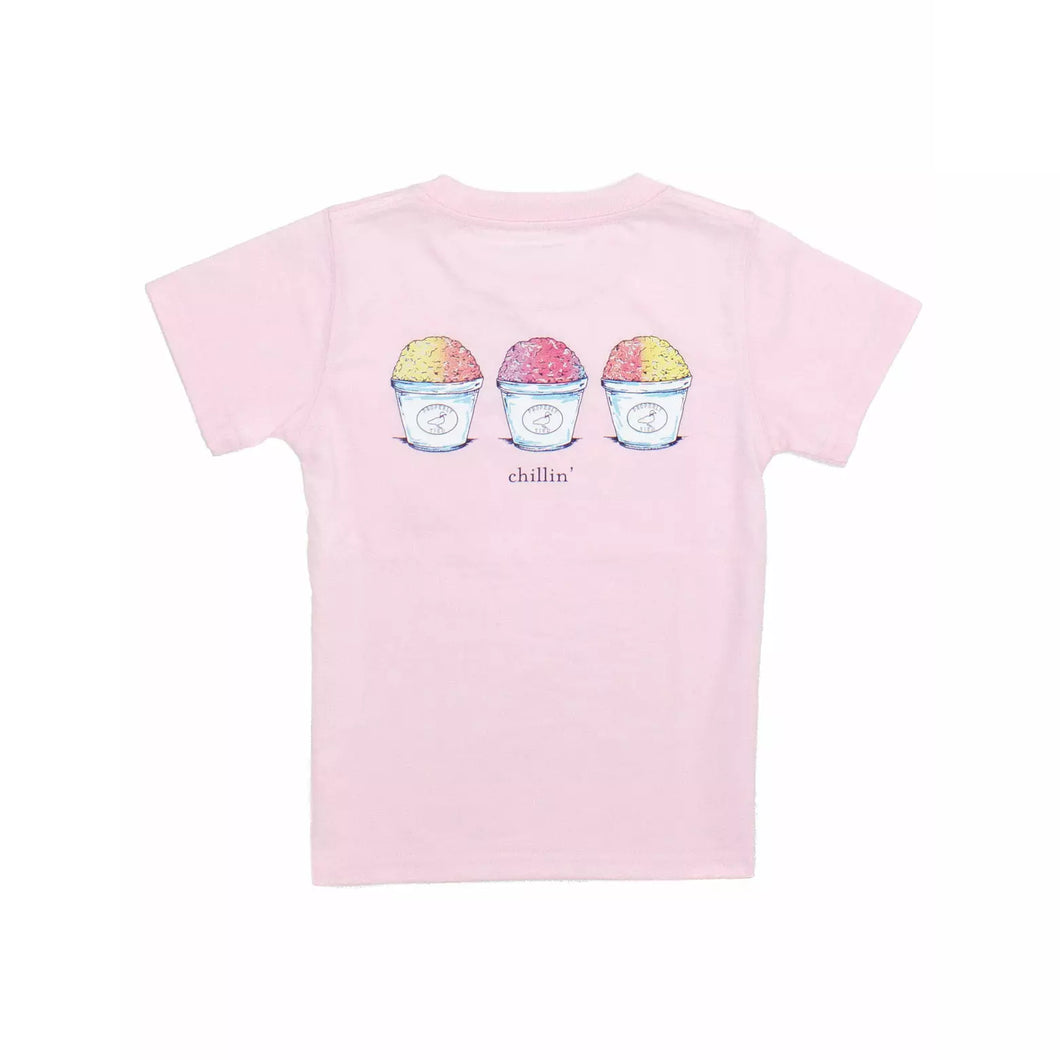 Chillin’ SS Tee- Rose