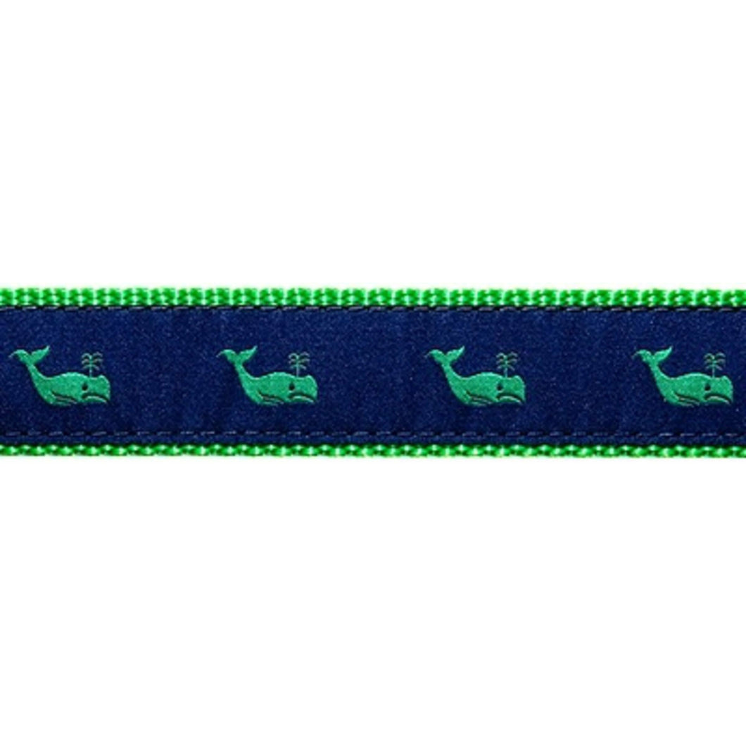 Green Whale Belt- Navy