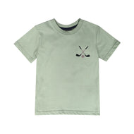 Golf Embroidery & Print Front/Back Top