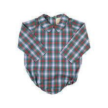 Load image into Gallery viewer, Peter Pan Collar Shirt &amp; Onesie (Broadcloth) - Prestonwood Plaid
