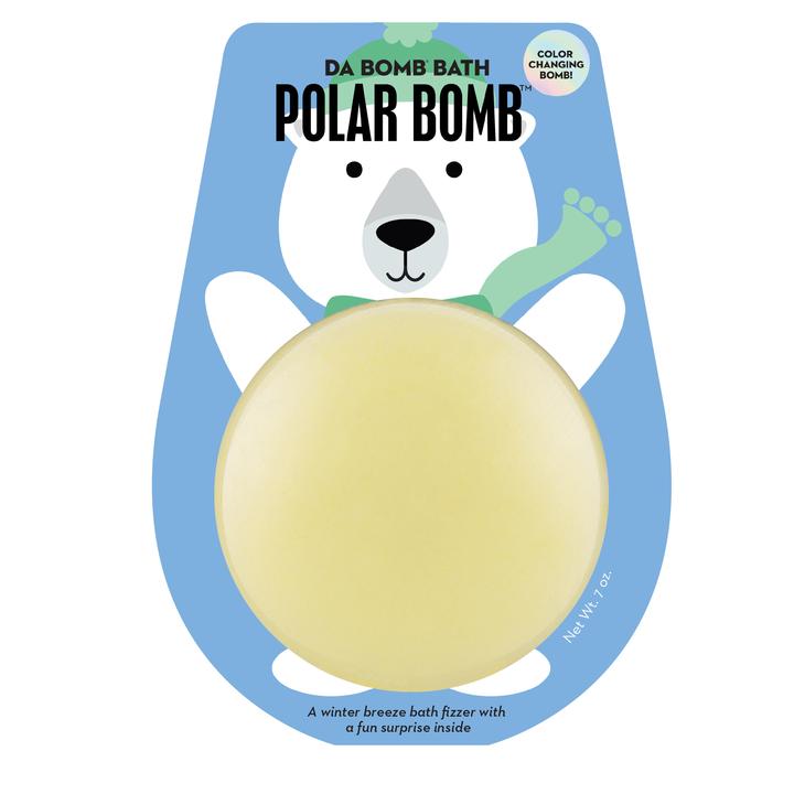 Coloring Changing Polar Bear Bath Bomb