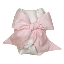 Load image into Gallery viewer, Bow Swaddle- Broadcloth with Plantation Pink
