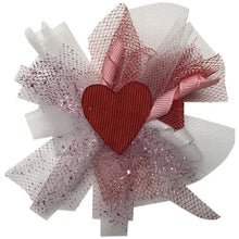 Load image into Gallery viewer, Heart Puff Hair Clip
