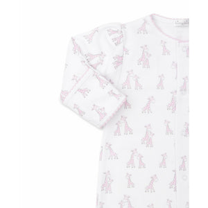 Giraffe Grins Convertible Gown- Pink