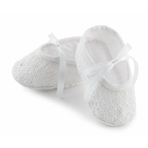 Girls Smocked Bootie