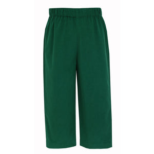 Corduroy Pull On Pant - Green