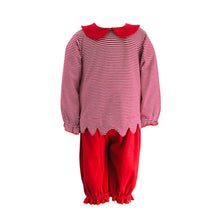 Load image into Gallery viewer, Red Infant Leggings Set
