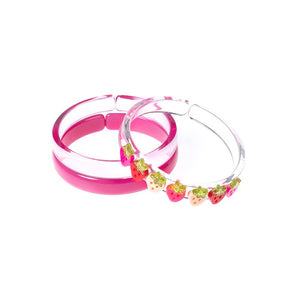 Multi Strawberry Pink & Red Bangles