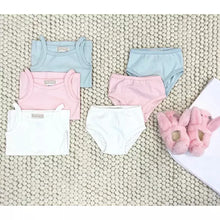 Load image into Gallery viewer, Caroline Camisole Set- Palm Beach Pink/Worth Ave White/Buckhead Blue
