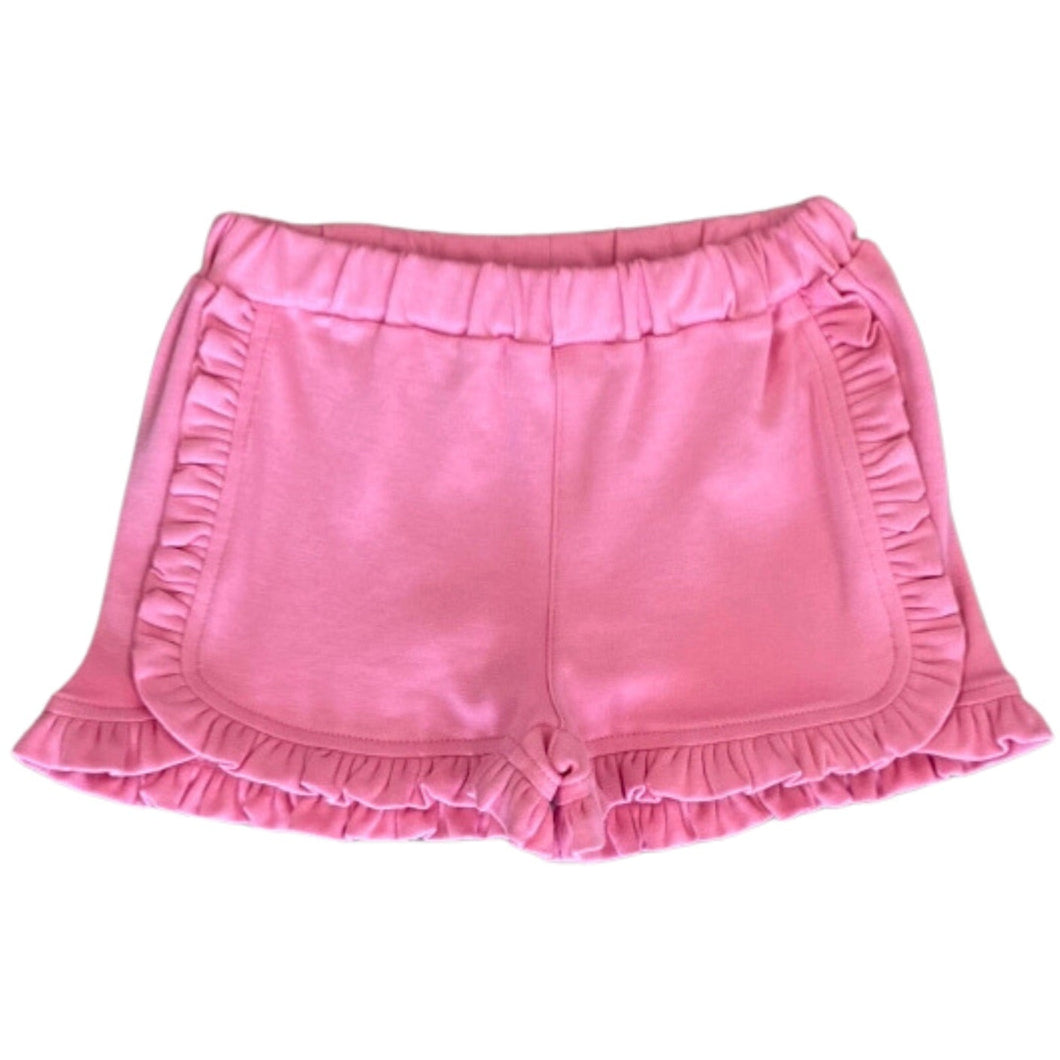 Round Ruffle Shorts - Bubblegum