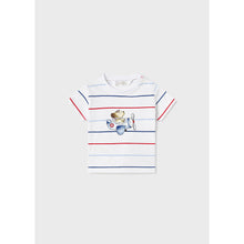 Load image into Gallery viewer, Puppy Pilot Stripe T-Shirt

