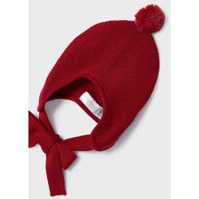 Load image into Gallery viewer, Knitted Coat with Hat - Red

