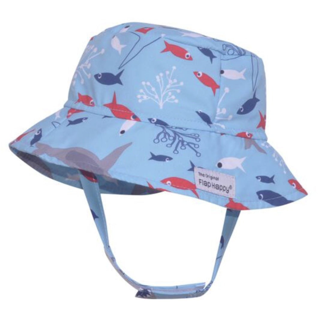 UPF 50+ Bucket Hat (Microfiber)-Under the Sea