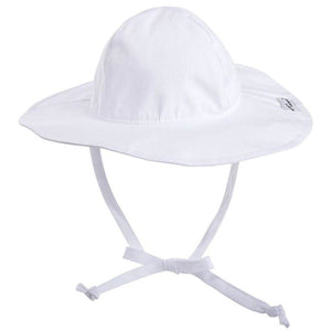 White UPF 50+ Floppy Hat