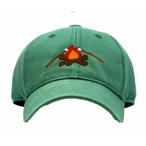 Campfire on Moss Green Hat