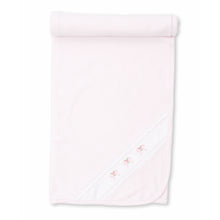 Load image into Gallery viewer, Classic Treasures Bow Blanket - Pink Stripe
