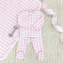 Load image into Gallery viewer, Cameron Cross-Front Set- Palm Beach Pink Gingham
