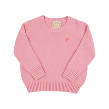 Load image into Gallery viewer, Isabelle’s Sweater- Sandpearl Pink/ Parrot Cay Coral Stork
