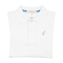 Load image into Gallery viewer, Long Sleeve Prim &amp; Proper Polo- Worth Ave White/ Multicolor
