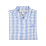 Dean's List Shirt- Park City Periwinkle Windowpane/ Park City Periwinkle