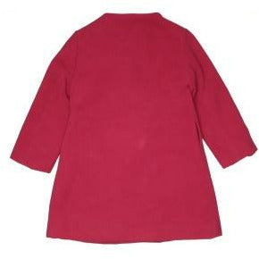 2 Bow Car Coat-Red