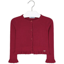 Load image into Gallery viewer, Knitted Button Front Cardigan with Pleated Hem
