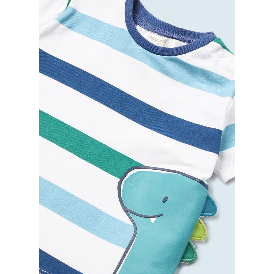 Stripe Dino T-Shirt