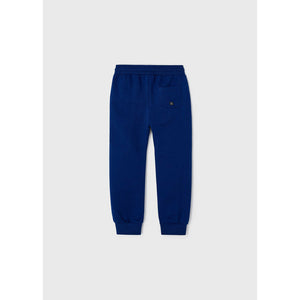 Basic Cuff Fleece Trouser- Cobalt