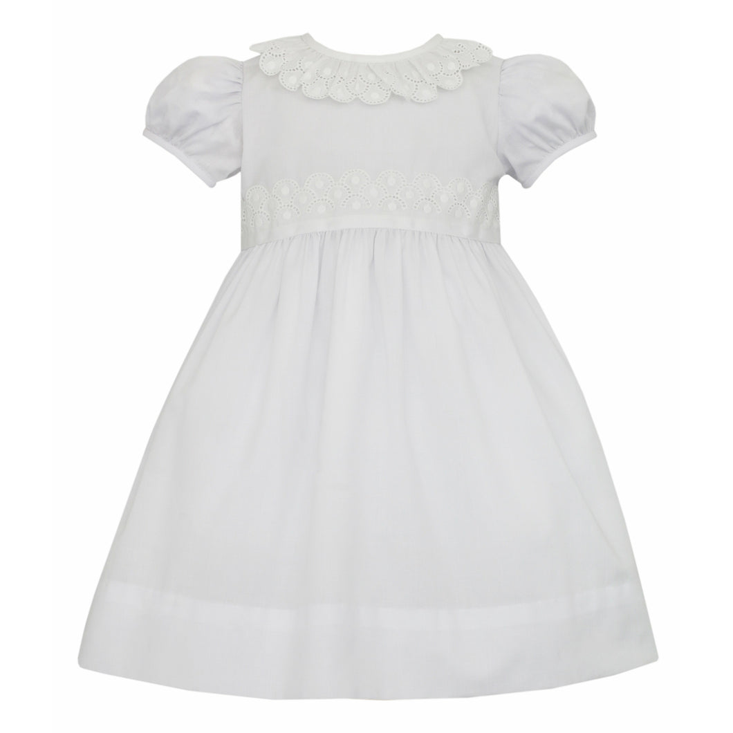 White Batiste Float Dress