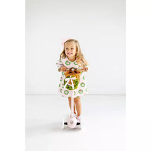 Load image into Gallery viewer, Long Sleeve Polly Play Dress - Deck the Halls w/ Bows &amp; Holly
