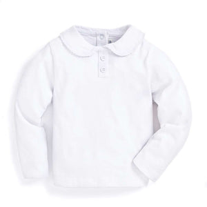Peter Pan Top - White