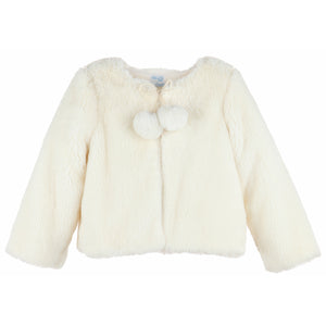 Cozy Fur Jacket - Ivory