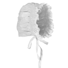 Load image into Gallery viewer, Smocked Lace Bonnet
