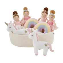 Load image into Gallery viewer, Brunette Princess Knit Rattle
