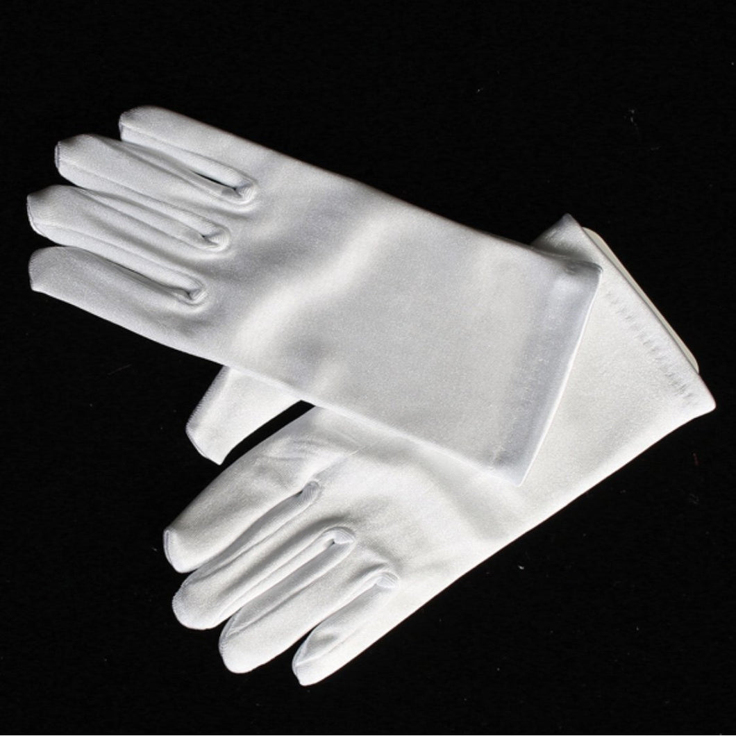 Satin Gloves-Short