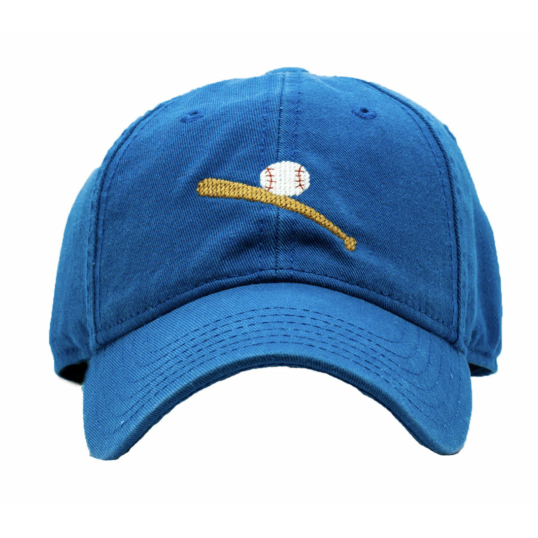 Baseball on Cobalt Hat