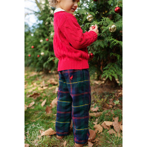 Sheffield Pants- Horse Trail Tartan/Richmond Red