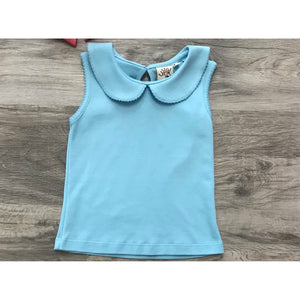Sleeveless Top - Light Blue