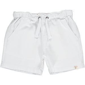 Hugo Twill Shorts- White